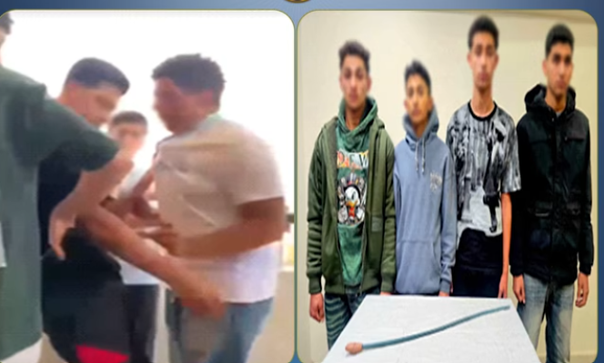 ضبط 4 طلاب تعدوا على زميلهم بالضرب داخل مدرسة في القليوبية